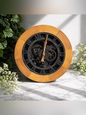 Steampunk Gear Wall Clock